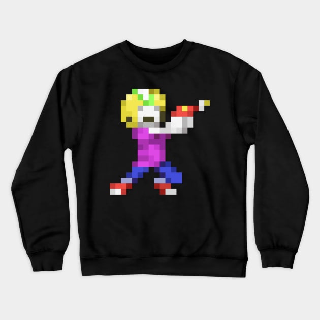 Commander Keen low-res pixelart Crewneck Sweatshirt by JinnPixel